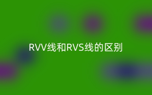 RVV线和RVS线的区别(图1)